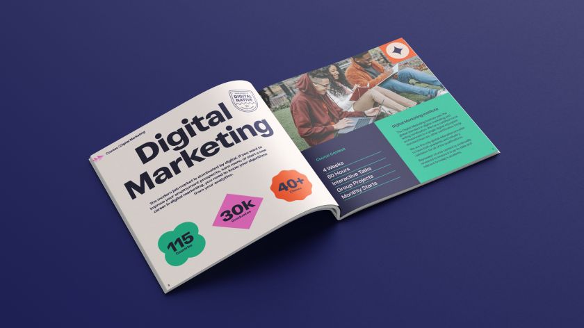 Fiasco Design's new identity for education provider Bayswater