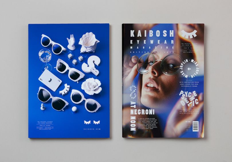 Støt Modtager Gå tilbage Bold, showstopping identity for Norwegian eyewear brand Kaibosh | Creative  Boom