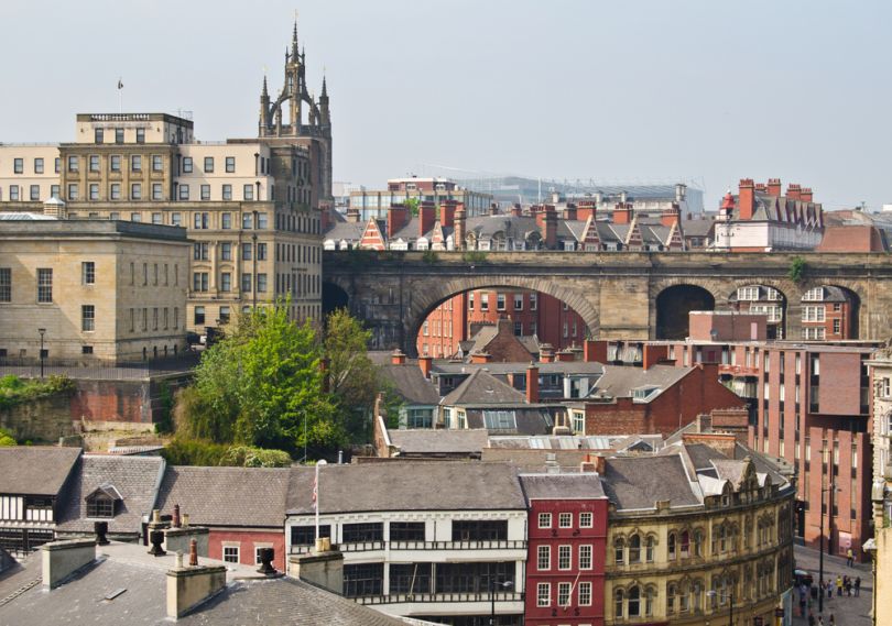 View of central Newcastle from Gateshead. Image credit: [Shutterstock.com](http://www.shutterstock.com/)