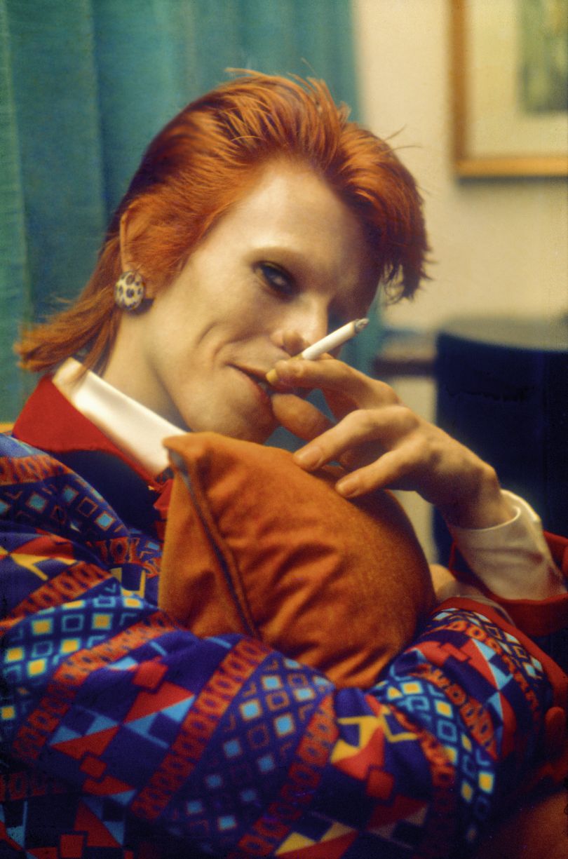 On board the luxury liner the QE2, Southampton, UK, January 1973. Copyright: © Mick Rock