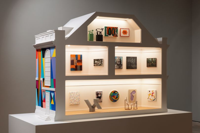 Installation views of ‘Masterpieces in Miniature: The 2021 Model Art Gallery’ at Pallant House Gallery. Photography: Rob Harris