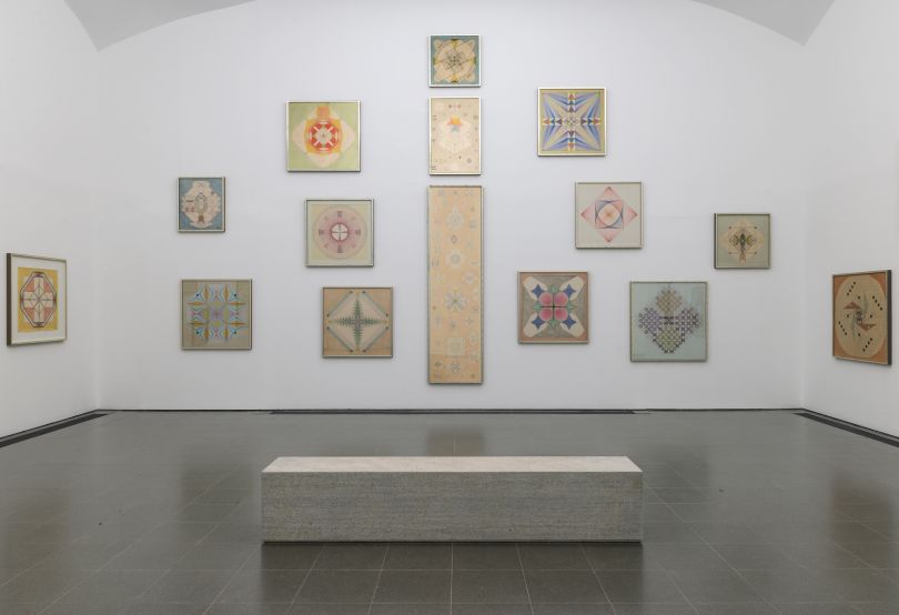Emma Kunz: Visionary Drawings, An exhibition conceived with artist Christodoulos Panayiotou, (Installation view, 23 March – 19 May 2019, Serpentine Galleries), © 2019