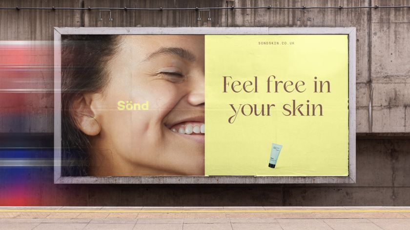 Thisaway treads a fine line in its designs for radical skincare brand Sönd