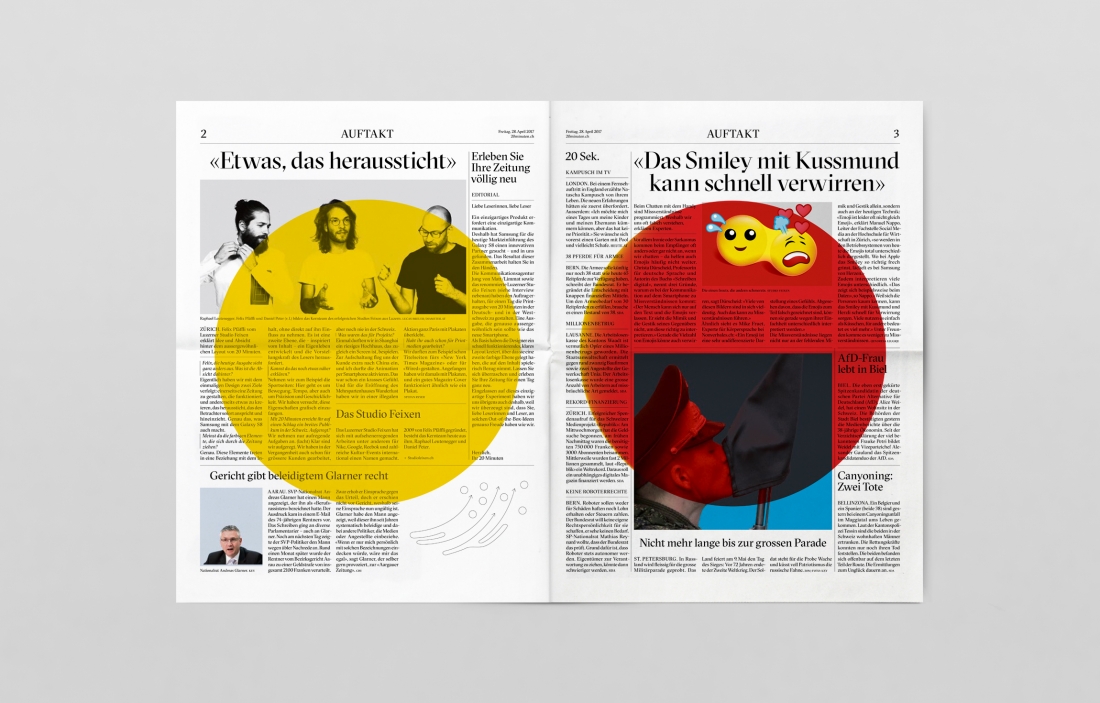 Radical Newspaper Redesign By Studio Feixen Sets Out To Shock