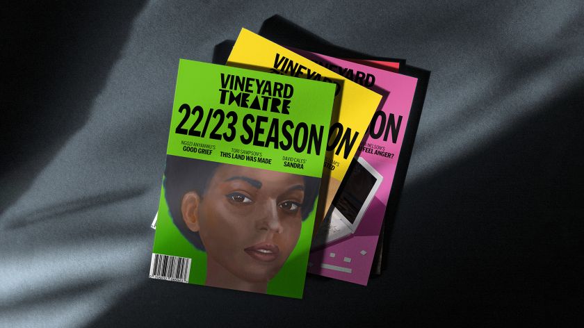 NB Studio creates an ever-changing brand for New York's revolutionary Vineyard Theatre