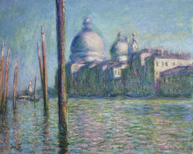 Claude Monet The Grand Canal (Le Grand Canal), 1908 Oil on canvas 73 × 92 cm Nahmad Collection, Monaco © Photo courtesy of the owner