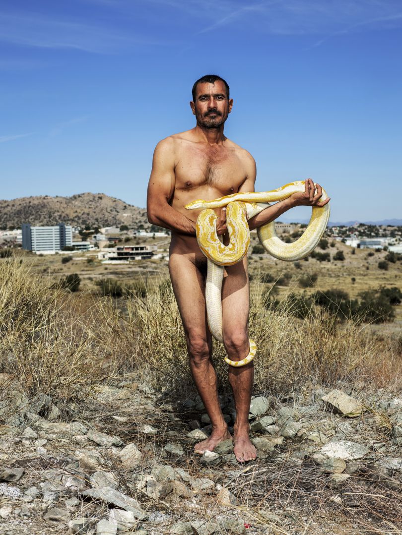The Snake Charmer, Hermosillo, 2019 © Pieter Hugo courtesy Huxley Parlour Gallery