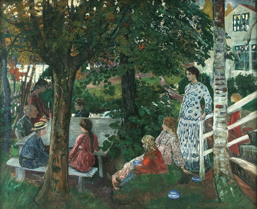 Painting Norway: Beloved artworks of Norway by Nikolai Astrup