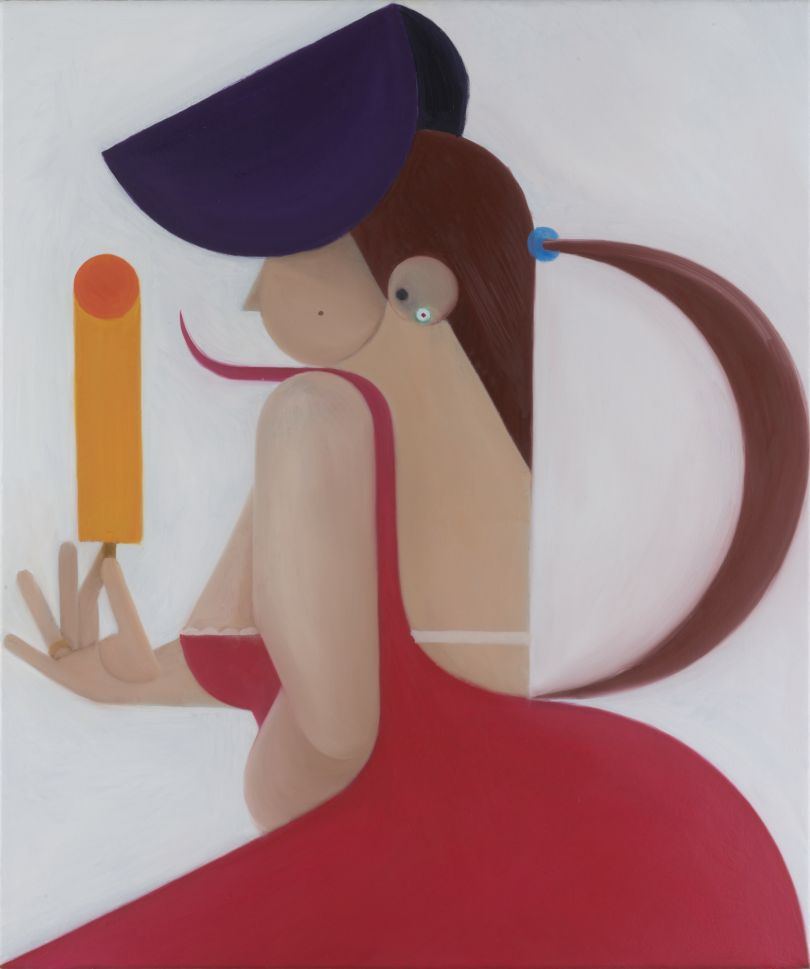 Frau mit Stil, 2013 © Leonhard Hurzlmeier, Courtesy Rachel Uffner Gallery, New York