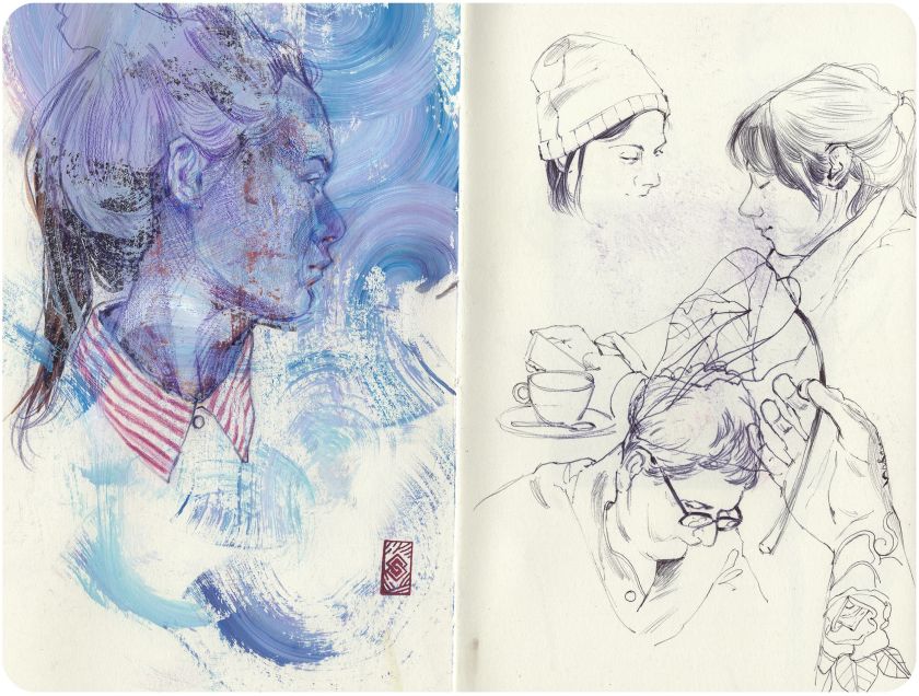 Phil Constantinesco's beautiful illustrations are inspired by the poetry that emanates from nature
