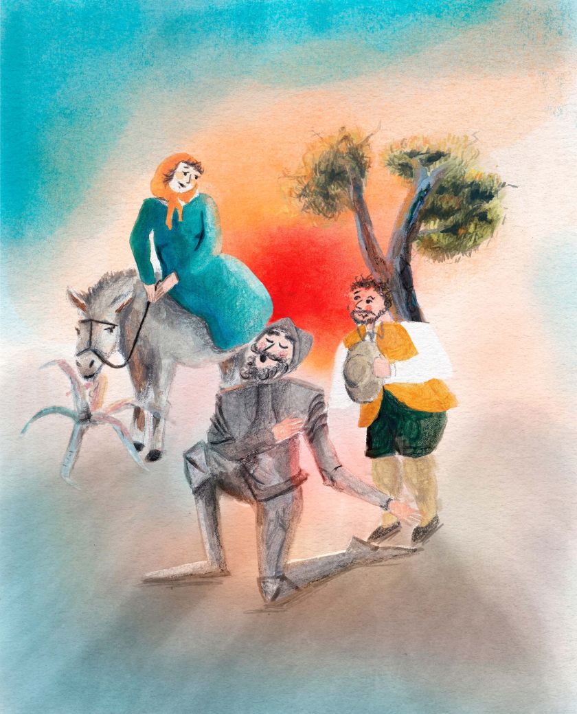 Maria Navarro Sanchez's artwork is a beautiful synthesis of illustration and design