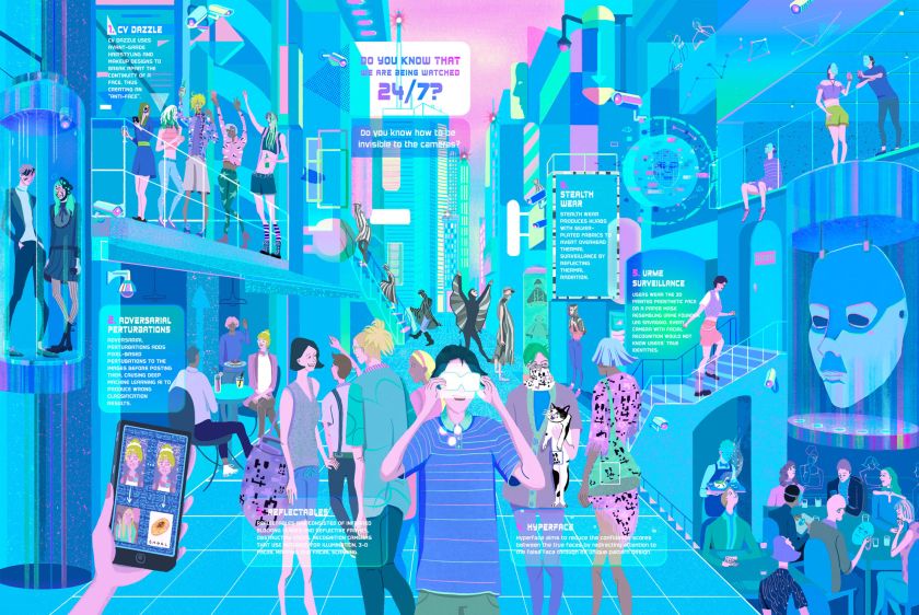 Chiara Xie's tech-focused illustrations redefine what a fulfilling life looks like