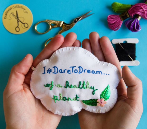 22 September 2019, Drop-in Craftivism Workshop #DaretoDream, Heritage Open Days @ People's History Museum © Photo by Robin Prime. All images courtesy of People’s History Museum