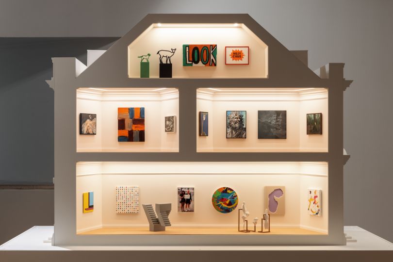 Installation views of ‘Masterpieces in Miniature: The 2021 Model Art Gallery’ at Pallant House Gallery. Photography: Rob Harris