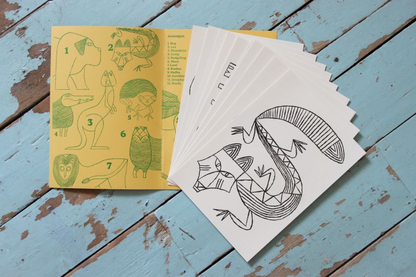 Animalgam: Jay Cover's animal hybrid colouring book raises funds for  neurodiverse artists | Creative Boom