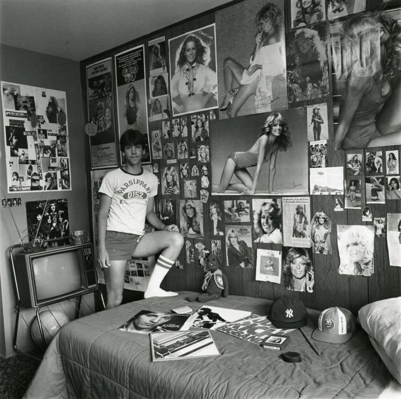 Linda Brooks David in his Room 1981