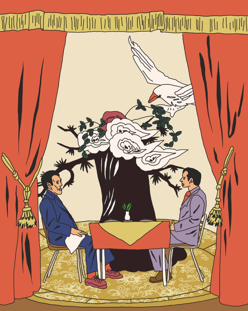 Morain An's whimsical illustrations are a celebration of hand-drawn craftsmanship