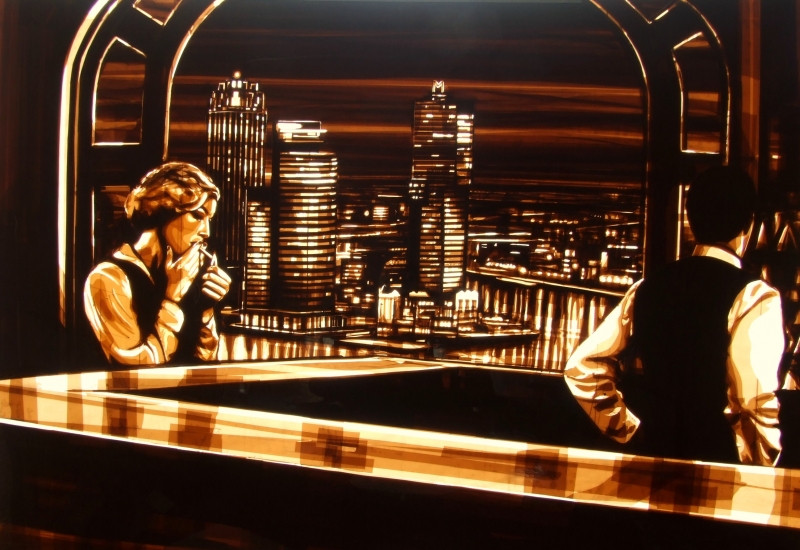 Tape Art Incredible artworks made entirely from masking tape by Max Zorn Creative Boom