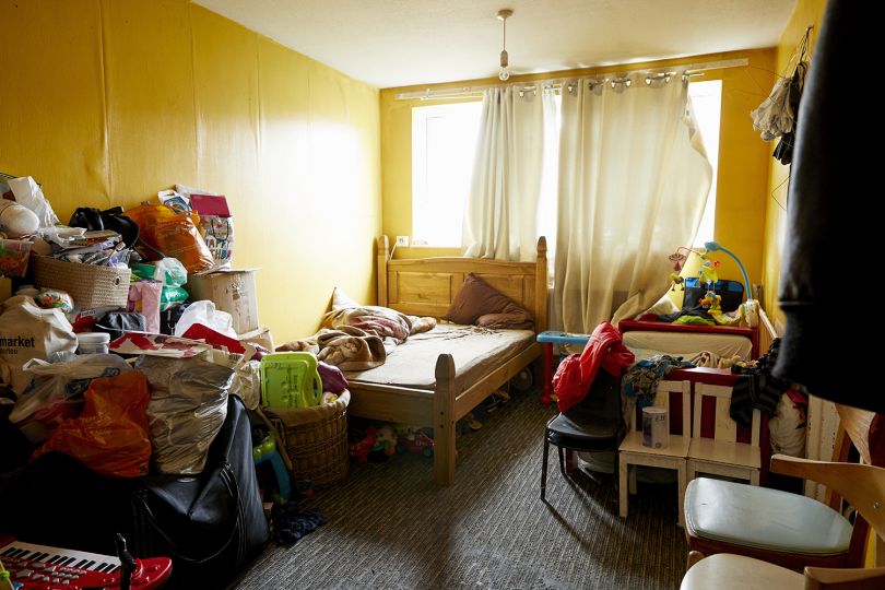 Katie Wilson, Bedrooms of London-Antousha, Gabriela & Moses, 2018 © Katie Wilson