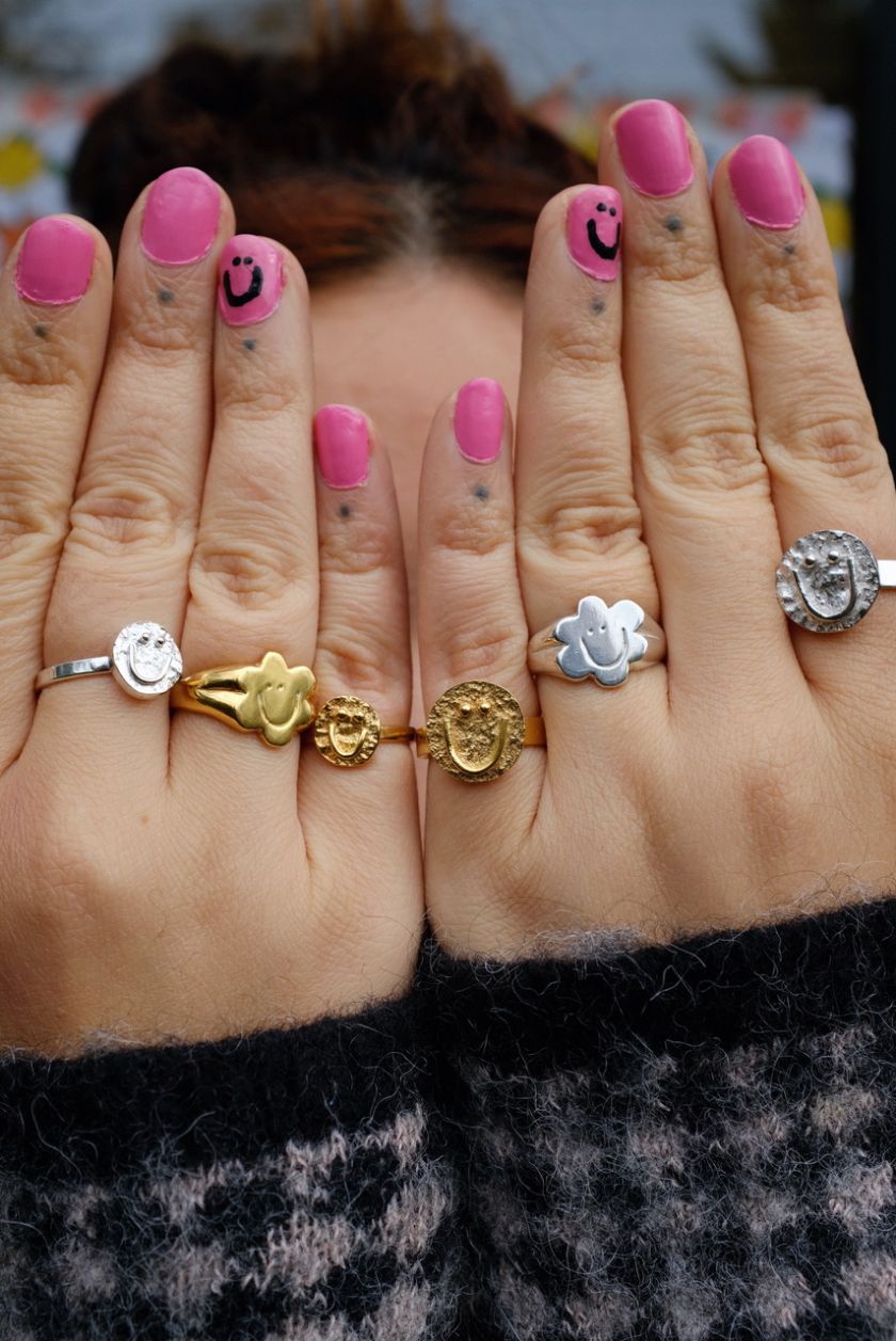 Various rings by SKEN Studios