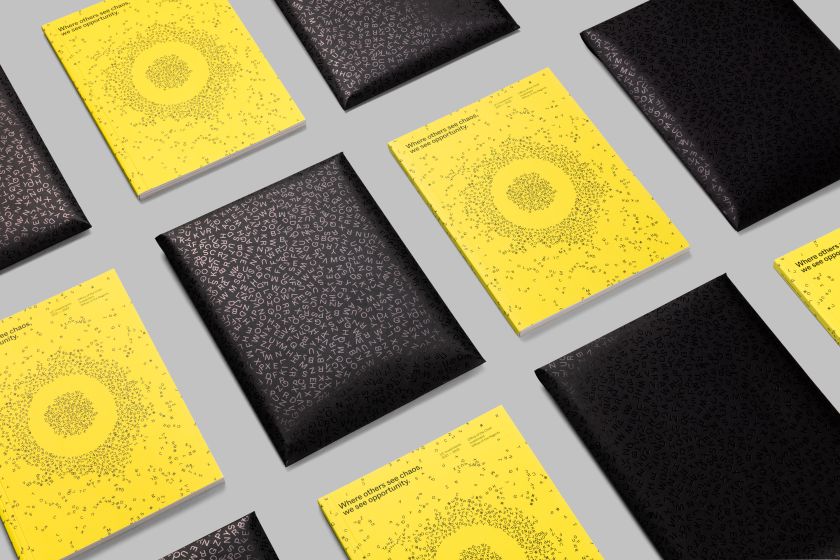 Mucho's annual report for the University of California is a dynamic blend of print and tech