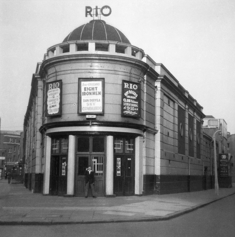 Former Rio Cinema, now demolished. Skinner St, Clerkenwell - 1952