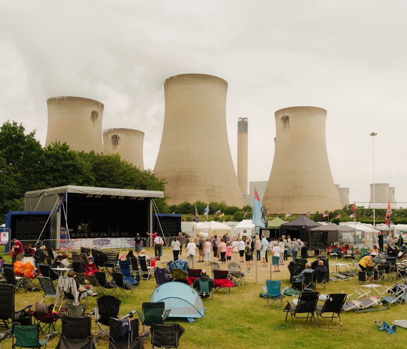Towerfest Country Music Festival, Drax power station, North Yorkshire, 2019 © Dan Wilton