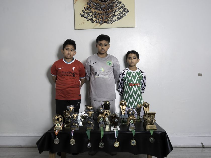 Photographer Inzajeano Latif's latest series highlights the challenges faced by young South Asian footballers
