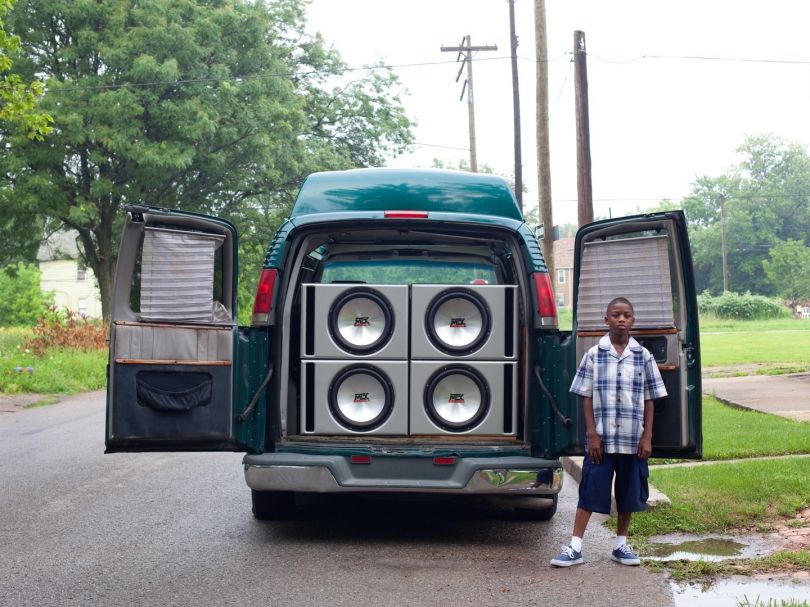 Ray Shawn and his uncle's van, 2011. Courtesy of Corine Vermeulen