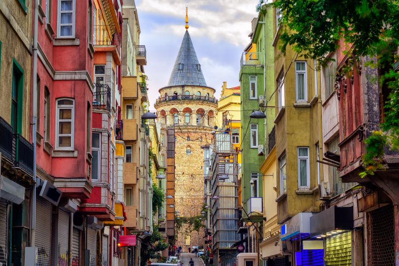 Galata Tower in the Old Town of Istanbul. Image courtesy of [Adobe Stock](https://stock.adobe.com)