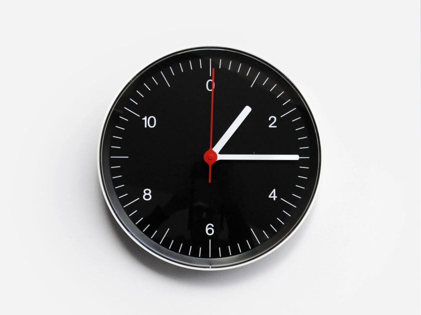 Simple Wall Clock by Present & Correct