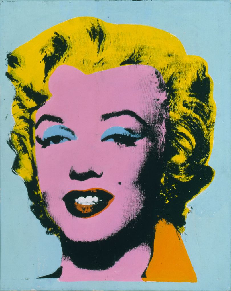 Andy Warhol, Mint Marilyn (Turquoise Marilyn) 1962. © 2019 The Andy Warhol Foundation for the Visual Arts, Inc. / Licensed by Artists Rights Society (ARS), New York. Photo: Dorothy Zeidman