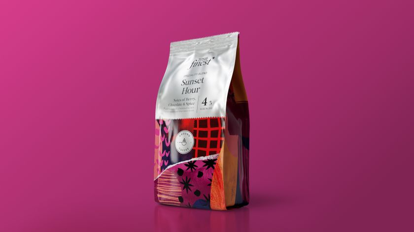 Coley Porter Bell brews up fresh identity for Tesco Finest Coffee, celebrating its 'affordable luxury'
