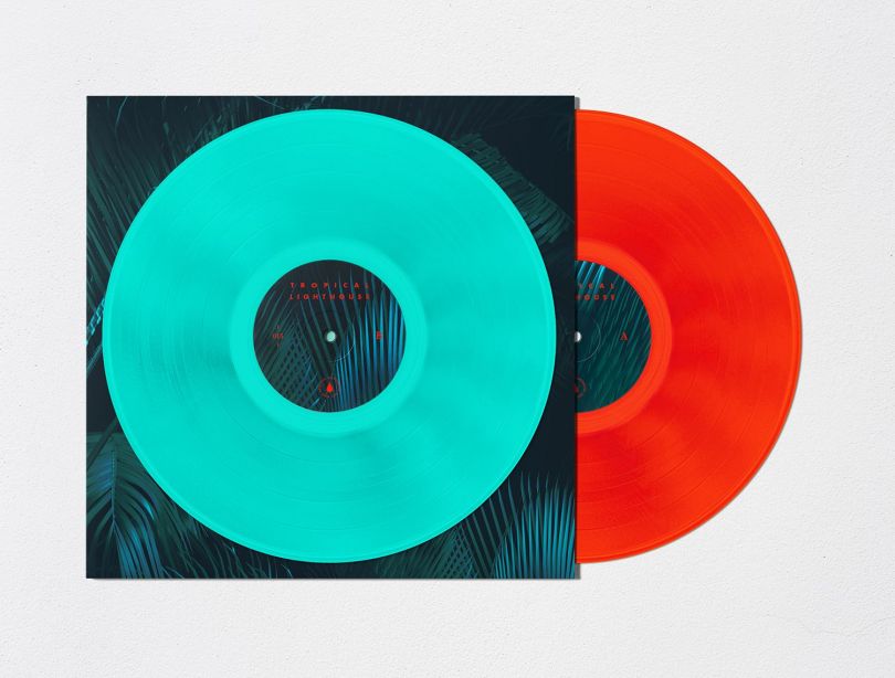 Tropical Lighthouse vinyl record by Robert Bazaev – Gold A' Design Award