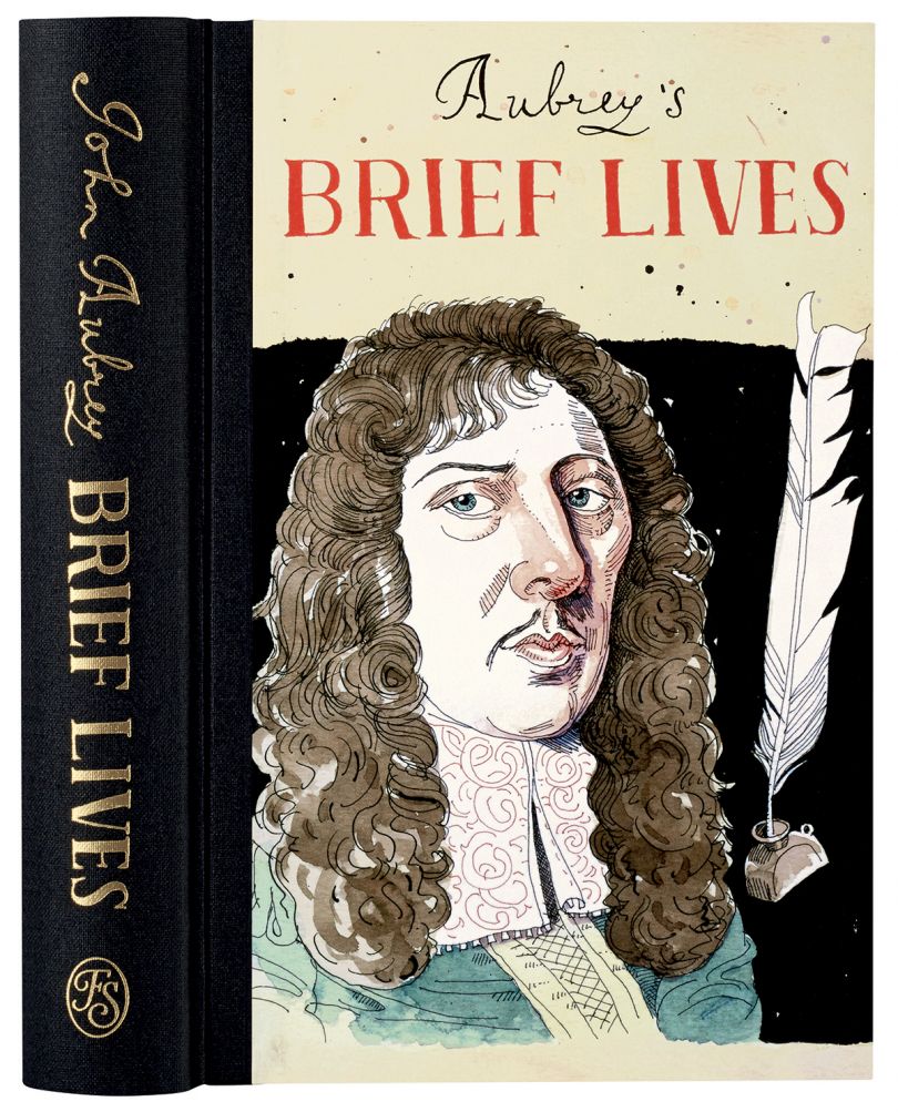 Aubrey's Brief Lives – book cover design by Joe Cardiello | Credit: © Joe Cardiello