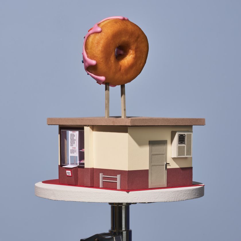 Paperville: Food meets paper craft in this adorable series of miniature Duck buildings