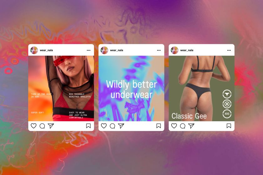Universal Favourite crafts an inclusive identity for game-changing underwear brand Nala