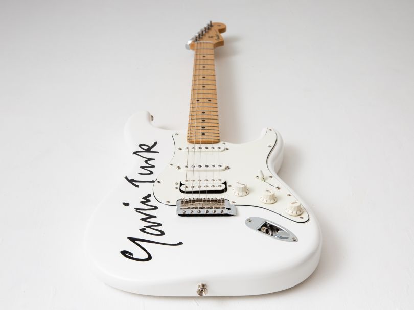 Guitar by Gavin Turk. Image © Louise Haywood-Schiefer