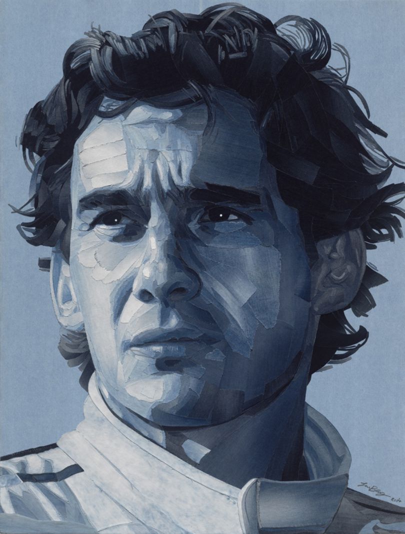 Ayrton Senna © Ian Berry