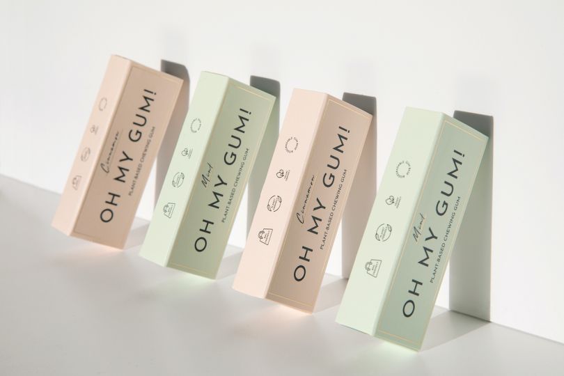 Bende Reis twee This new Glossier-inspired chewing gum doesn't want to look like a chewing  gum brand | Creative Boom