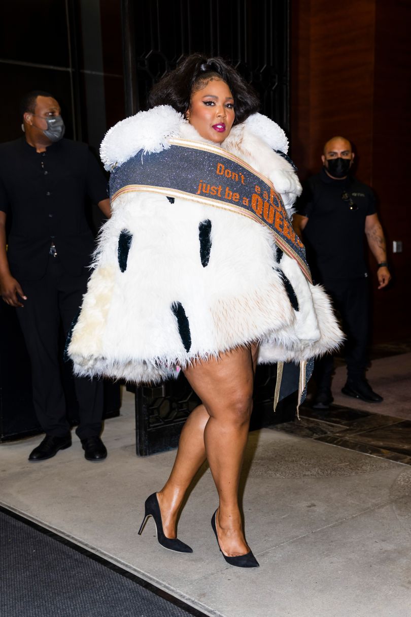Lizzo wearing Viktor&Rolf, New York City, 2021. Photo: Gotham/GC Images/Getty Images