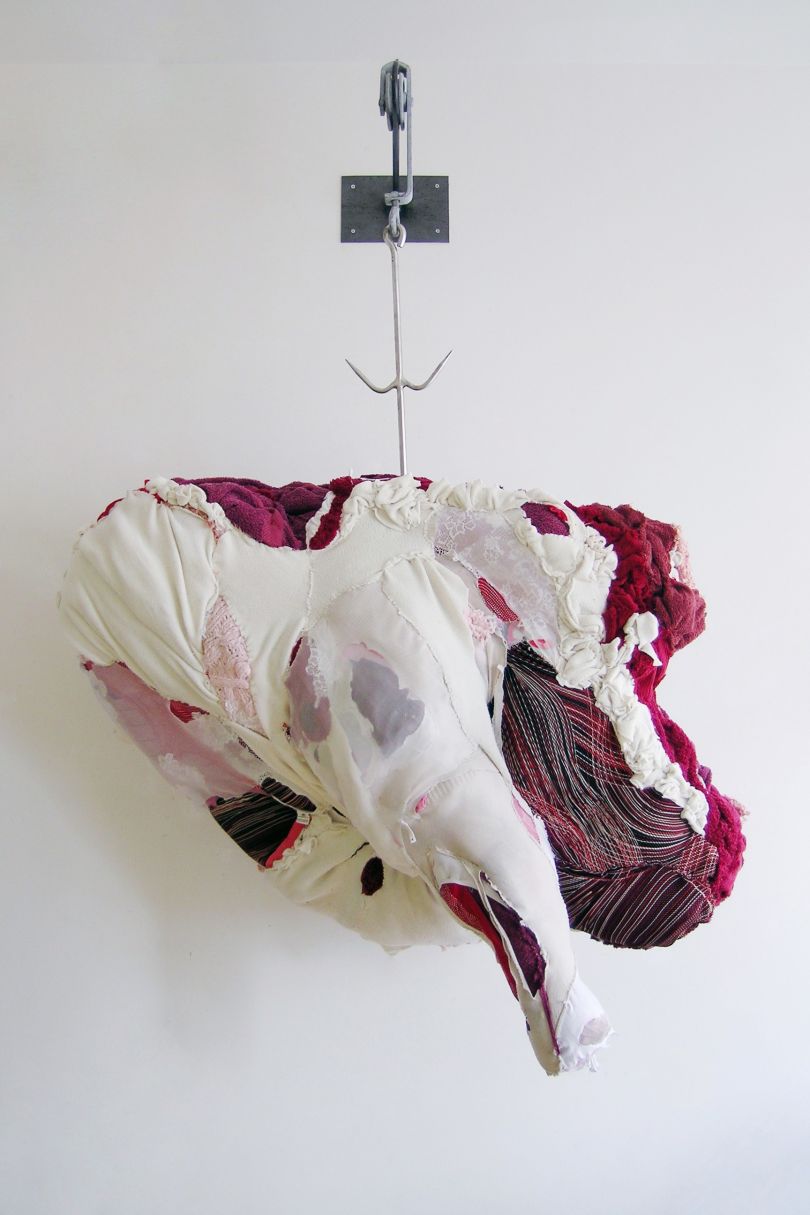 Discarded clothing transformed into dead animal carcasses by Tamara  Kostianovsky | Creative Boom