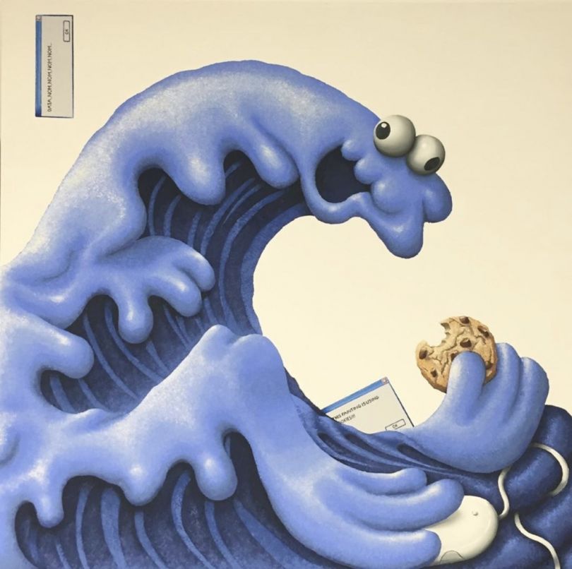 Hokusai’s Monster © Sebastian Chaumeton. All images courtesy of the artist and Maddox Gallery. Via CB submission