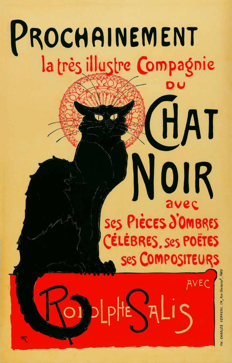 Théophile-Alexandre Steinlen The Very Illustrious Company of the Chat Noir (La très illustre Compagnie du Chat Noir), 1896