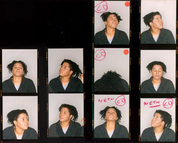 Maxine Walker, Contact sheet from the series Untitled, 1995. Courtesy of the artist and Autograph, London. © Maxine Walker