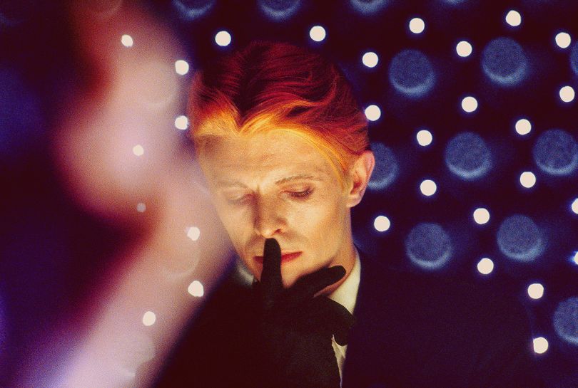 David Bowie, The Man Who Fell to Earth, 1975. © Steve Schapiro, courtesy Howard Greenberg Gallery, New York