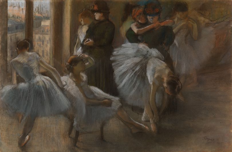 Hilaire-Germain-Edgar Degas Preparation for the Class about 1877 Pastel on paper 58 x 83 cm The Burrell Collection, Glasgow (35.238) © CSG CIC Glasgow Museums Collection