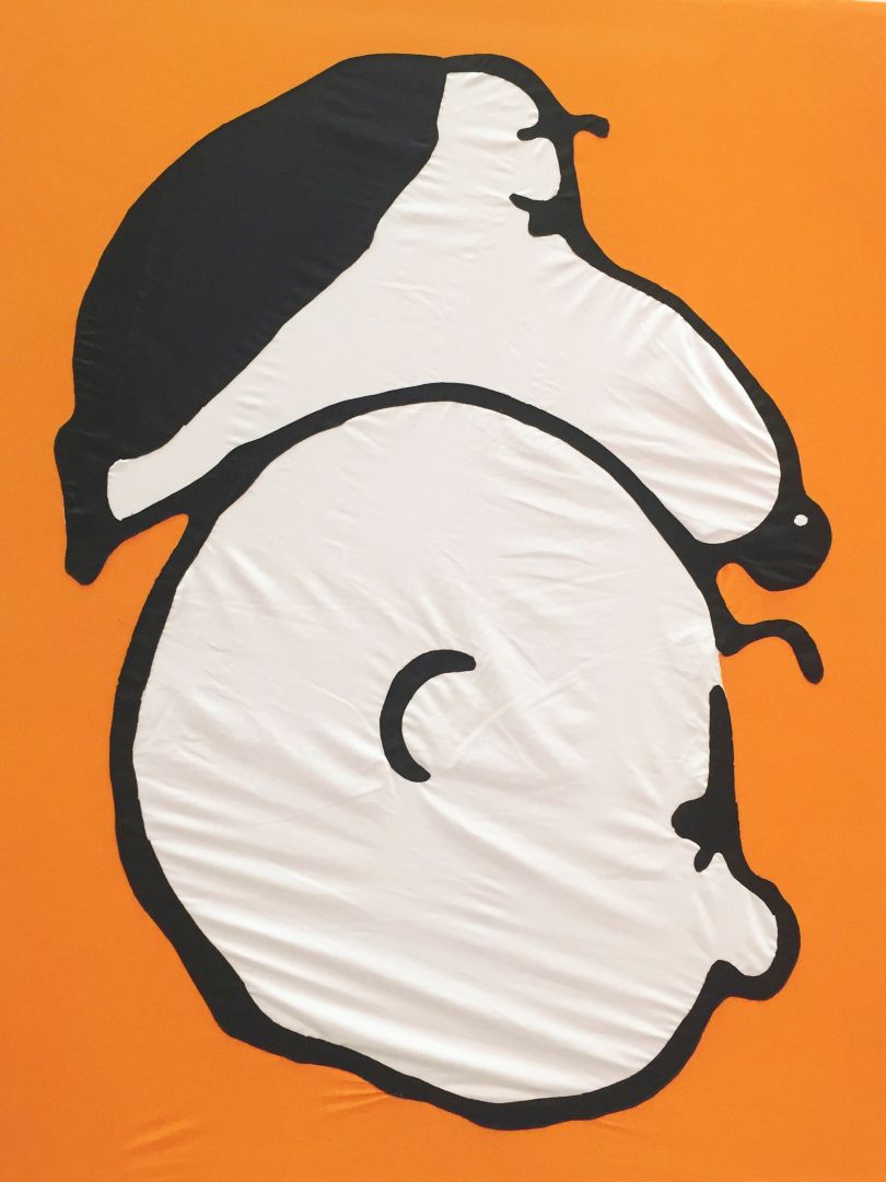 Des Hughes, Snoopy Banner, 2015, Courtesy of the artist