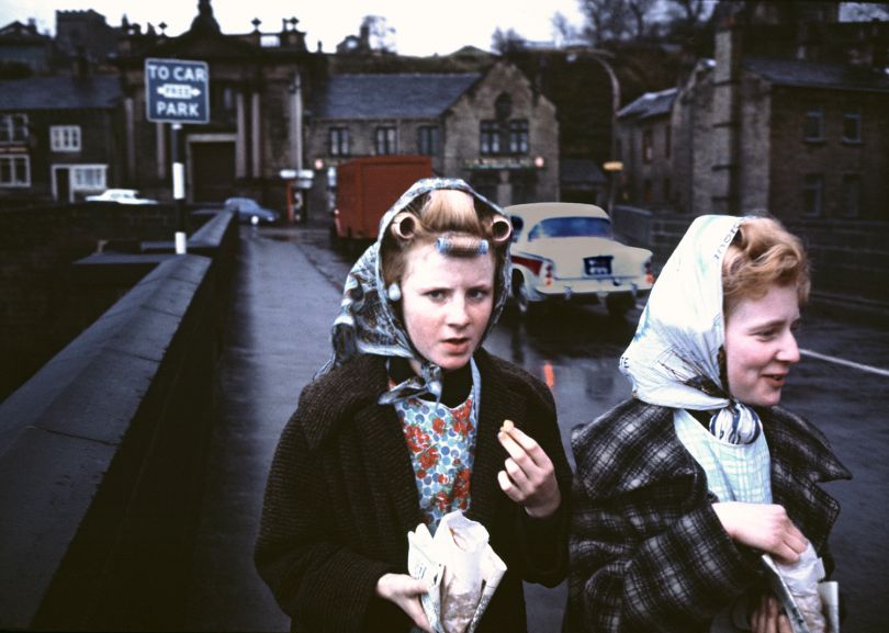 Curlers and Chips, Yorkshire, 1965, Sunday Times Magazine © John Bulmer