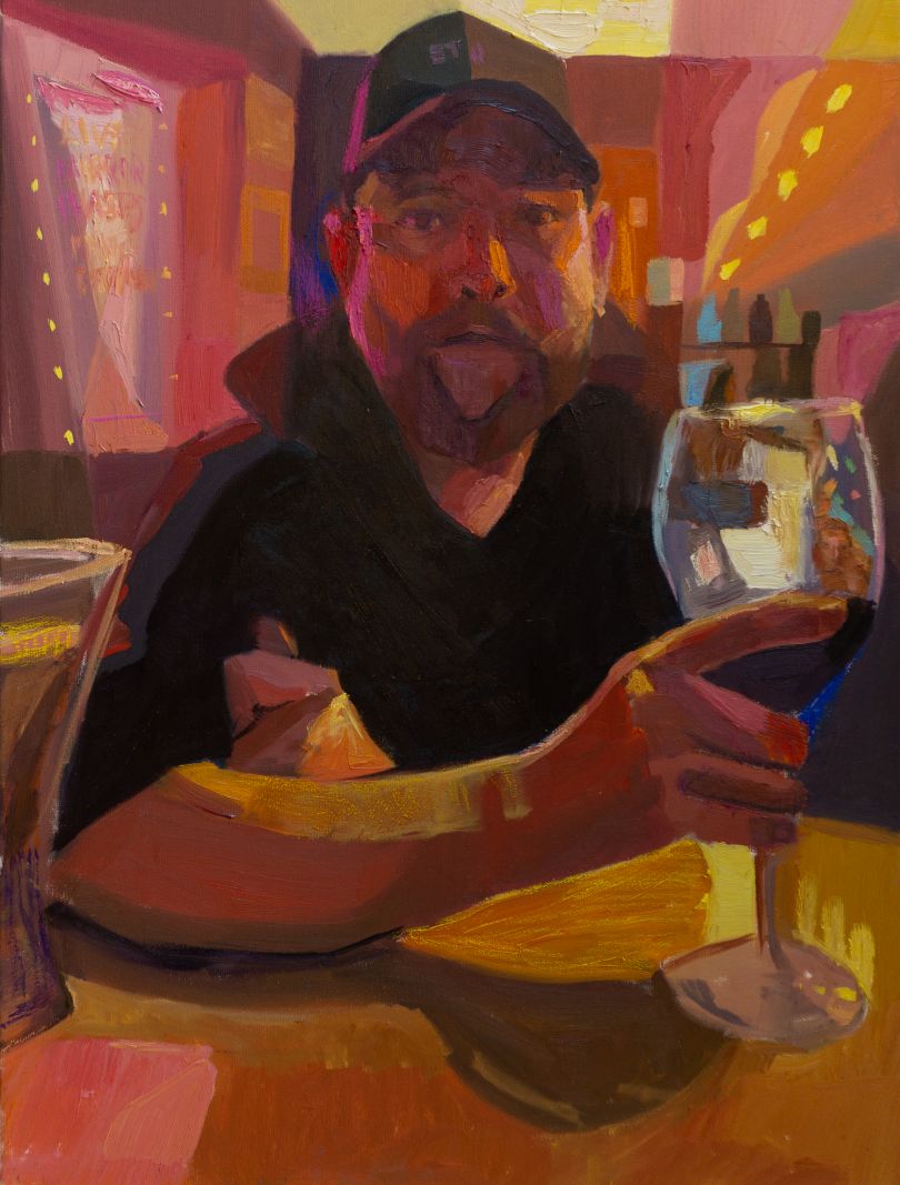 Mikey Yates, Jeremiah at No Name Bar, 2021, courtesy of the artist and Taymour Grahne Projects